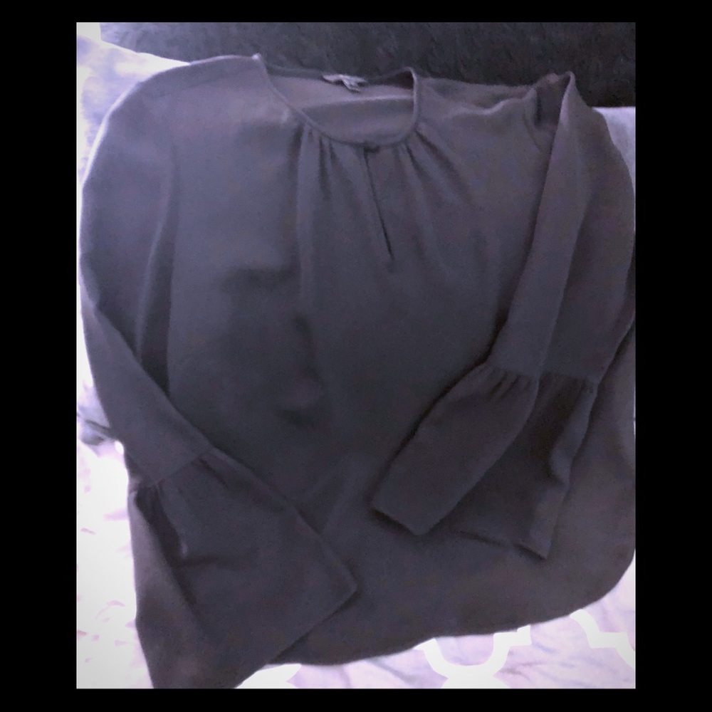 J. Crew bell sleeve blouse